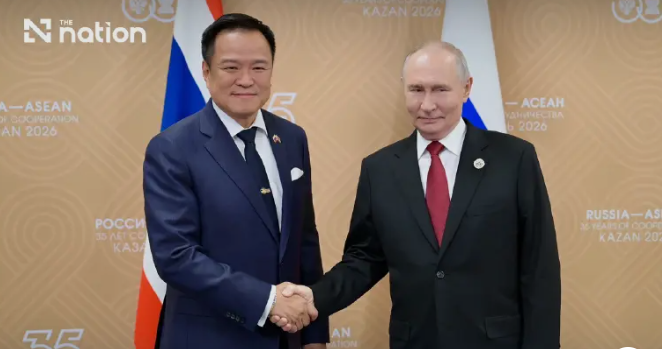 Putin Bahas Kerja Sama Ekonomi dengan PM Thailand dan PM Singapura